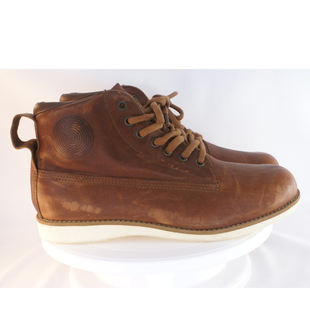 Alpinestars Oscar Rayburn Riding Boots Brown Leather Mens US 9 EUR 42 281835